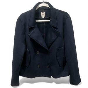 Maeve Midnight Blue Pea Coat